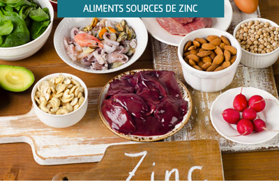 Aliments riches en Zinc